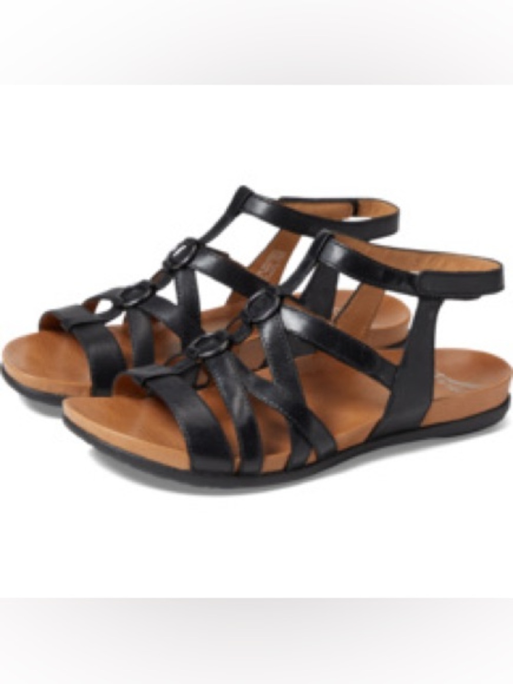 Dansko Jolene black sandals sz 38